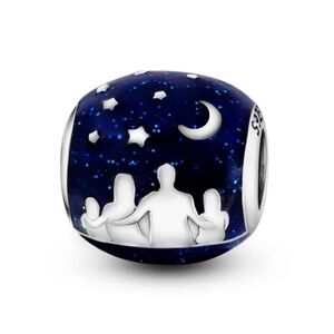 BOGO! Bundle to get the discount!! Moon and Back Family Charm 925 Silver